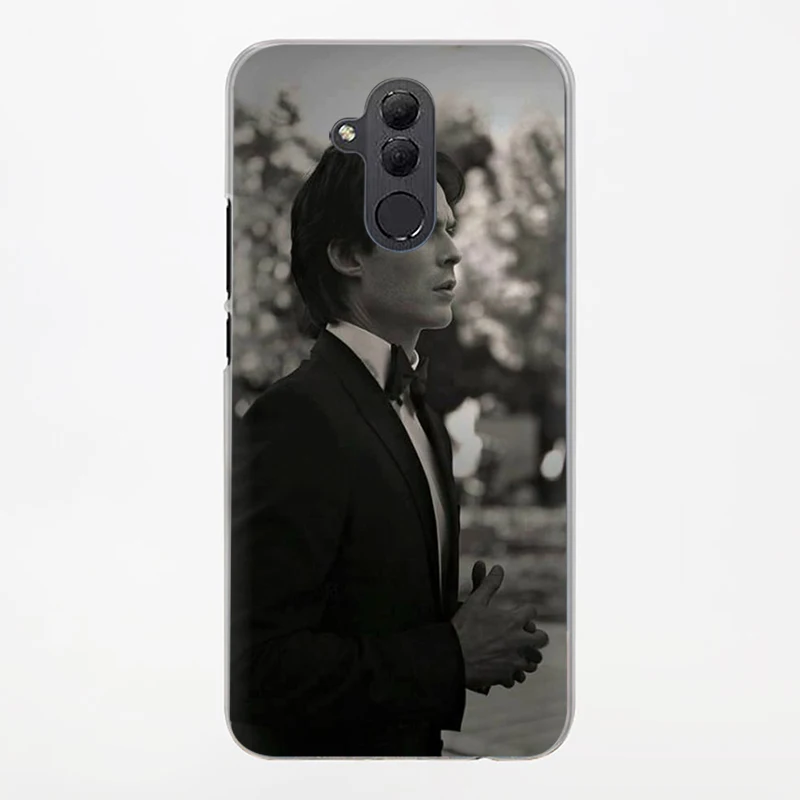 H1 EWAU The Vampire Diaries Stefan Damon Salvatore Hard Phone Cover Case for Huawei Y5 Y6 Y7 Y9 Mate10 20 Lite pro Nova 2 3 5 i - Цвет: H1