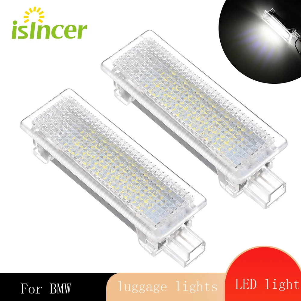 

2Pcs Car LED Luggage Lights For BMW I3 I01 Z Series Z4 E85 E86 E89 Car White 6000K Boot Trunk And Luggage Light Car Accessories