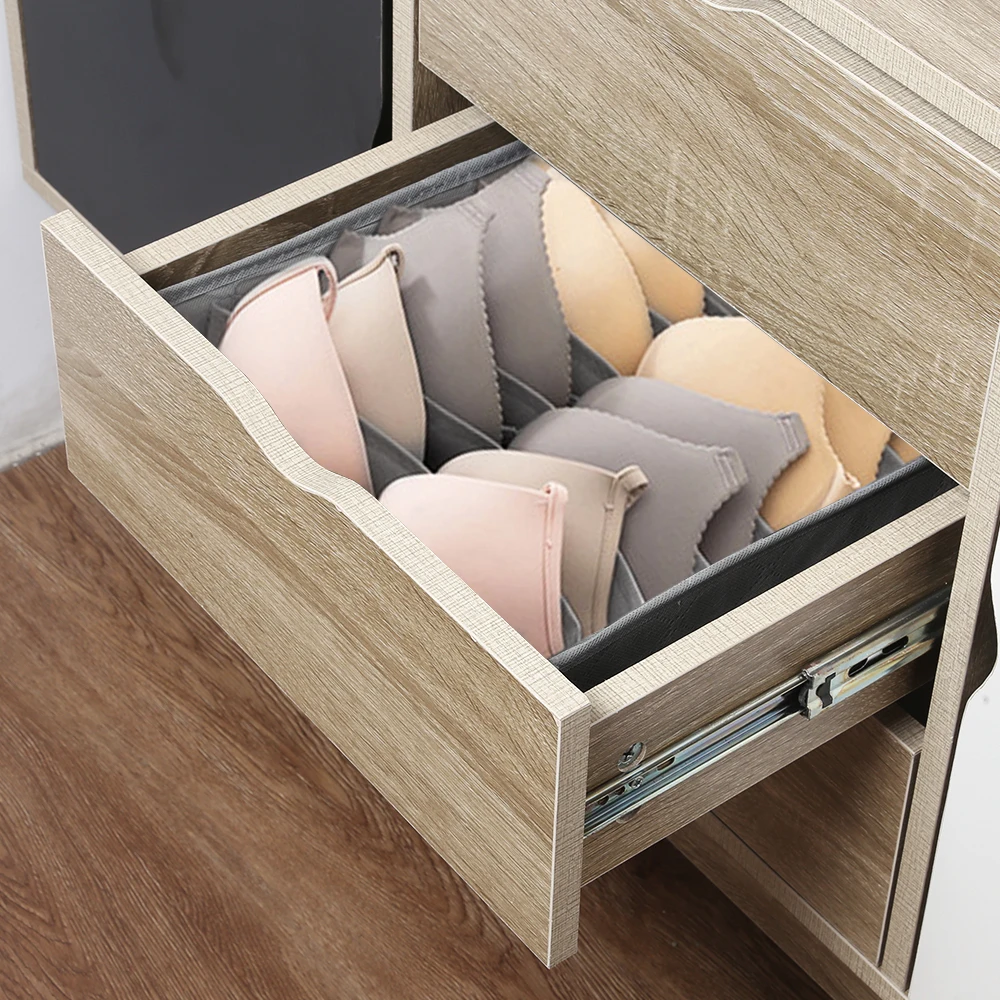 

3 шт., складной органайзер для нижнего белья, шарфов и носков