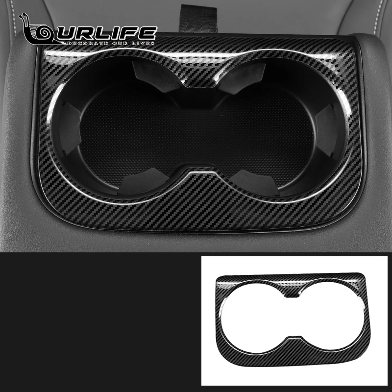 

Держатель стакана автомобильного сиденья, крышка управления выходом, каркас, внутренние части из углеродного волокна для Haval Jolion 2021 2022 2023, аксессуары