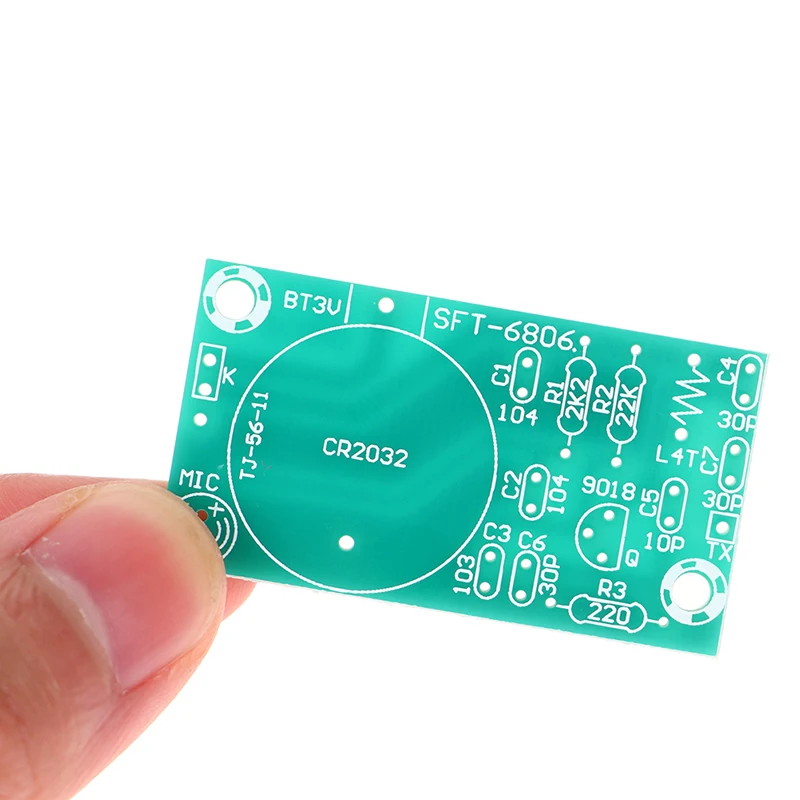 FM стерео радиопередатчик DIY комплект с микрофоном DC 3V паяльная практика |