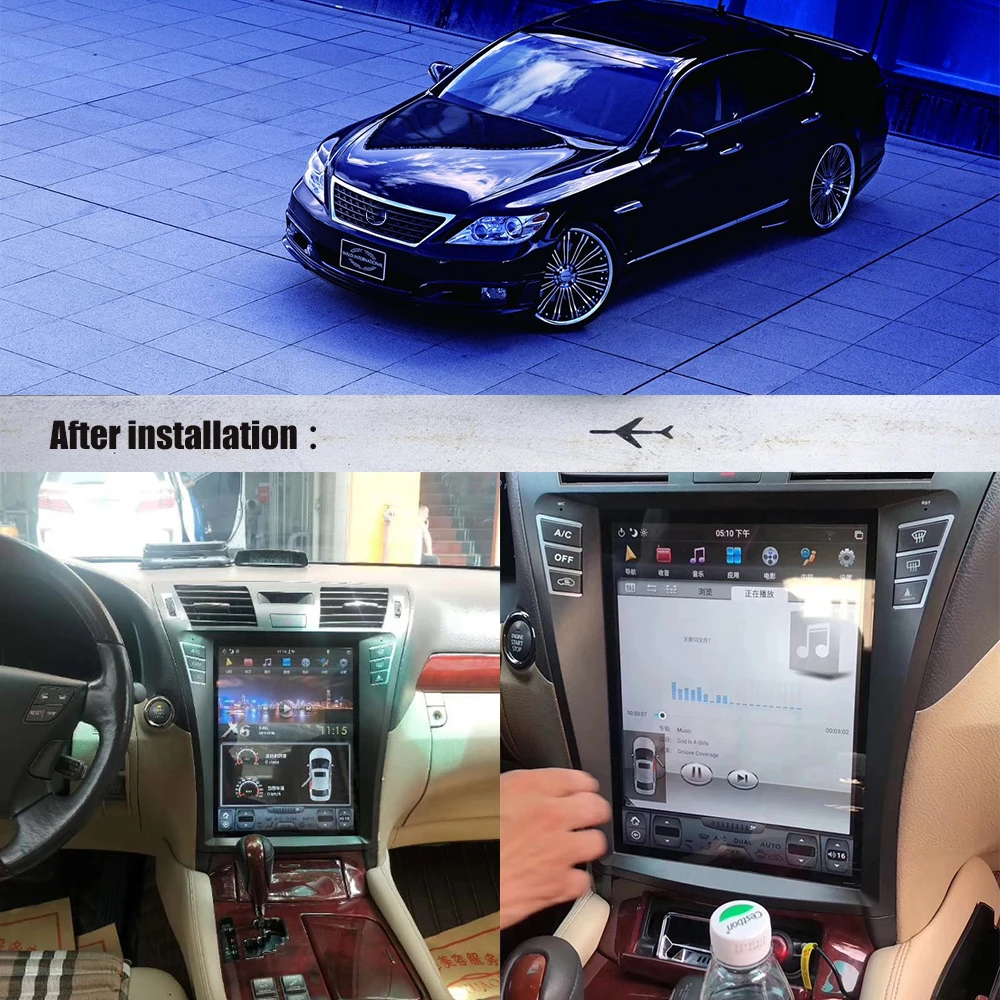 Автомобильный мультимедийный плеер для Lexus LS460 LS600h 2006 2007 2012 Android px6 стерео аудио