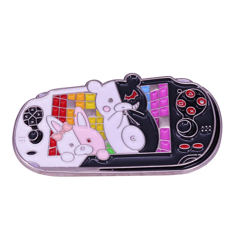 P5950 Dongmanli Аниме игра эмаль значки брошь на рюкзак сумка воротник лацкан украшения