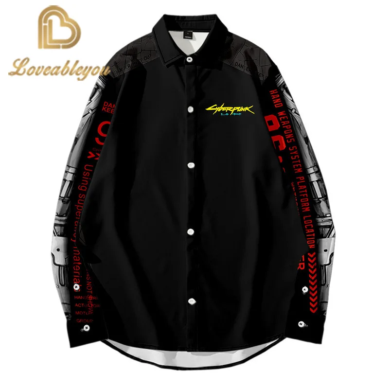 2020 Лидер продаж Сезон весна осень Мужская и женская модная черная Fit рубашки для