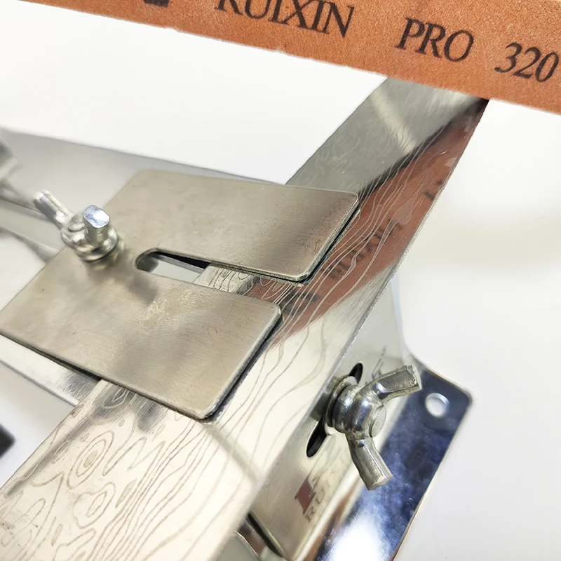 

Ruixin Pro 3 All-iron Stainless Steel Professional Chef Knife Sharpener Kitchen Sharpening system 4 Sharpening Stone Fixed Angle