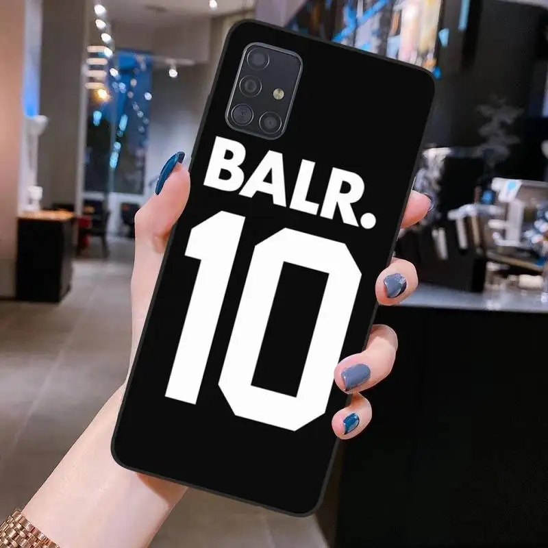 

HUAGETOP Life Of A BALR Shining Soft Phone Cover for Samsung S20 plus Ultra S6 S7 edge S8 S9 plus S10 5G lite 2020