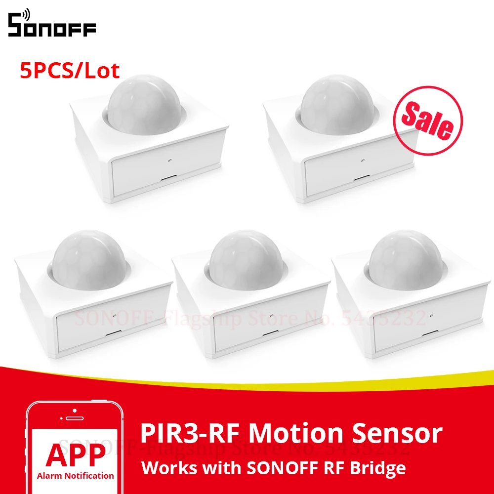 1/3/5 шт. Itead SONOFF PIR3 датчик движения Беспроводная система автоматизации