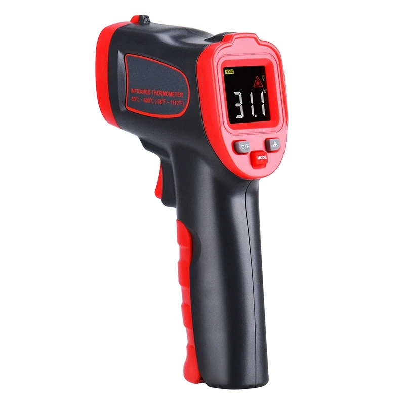 

Wt320 Infrared Thermodetector Detector High Precision Industrial Thermometer Kitchen HandHeld Oil Temperature