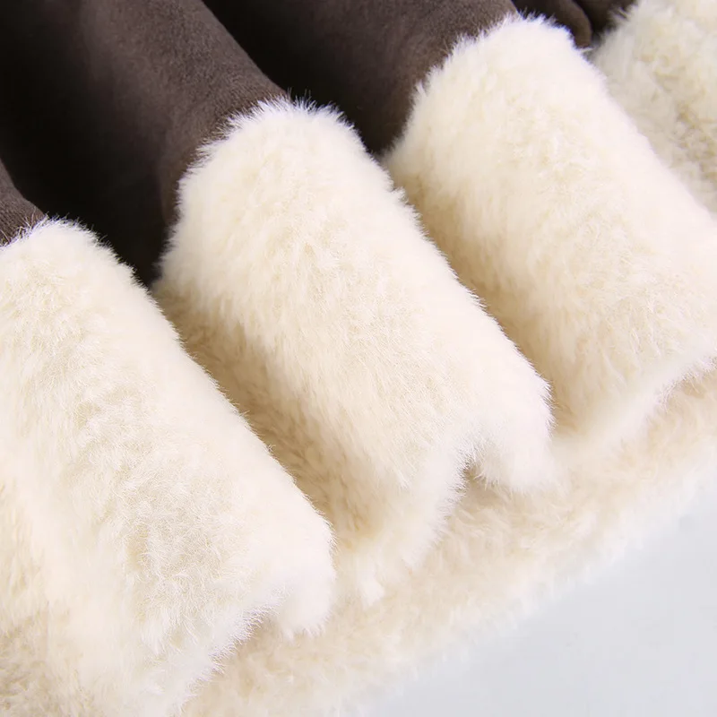 

Winter Dress Women Long Sleeve Turtleneck Warm Fur Patchwork Bodycon Mini Dresses For Casual Black Red Brown Chic Y2k Clothes