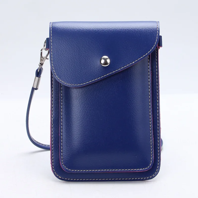 

Solid Colors Women Mobile Phone Bags Fashion Small Change Purse Female Shoulder Bags Mini Messenger Bag