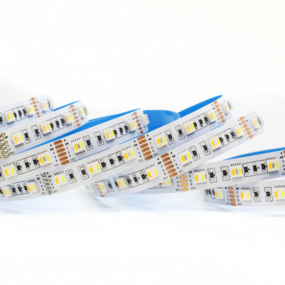 RGBWW LED Strip 12V Ribbon 24V DC SMD 5050 5M 5in1 IP65 Waterproof Flexible RGB Tape CCT RGBW RGBCCT Lights for Room | Освещение