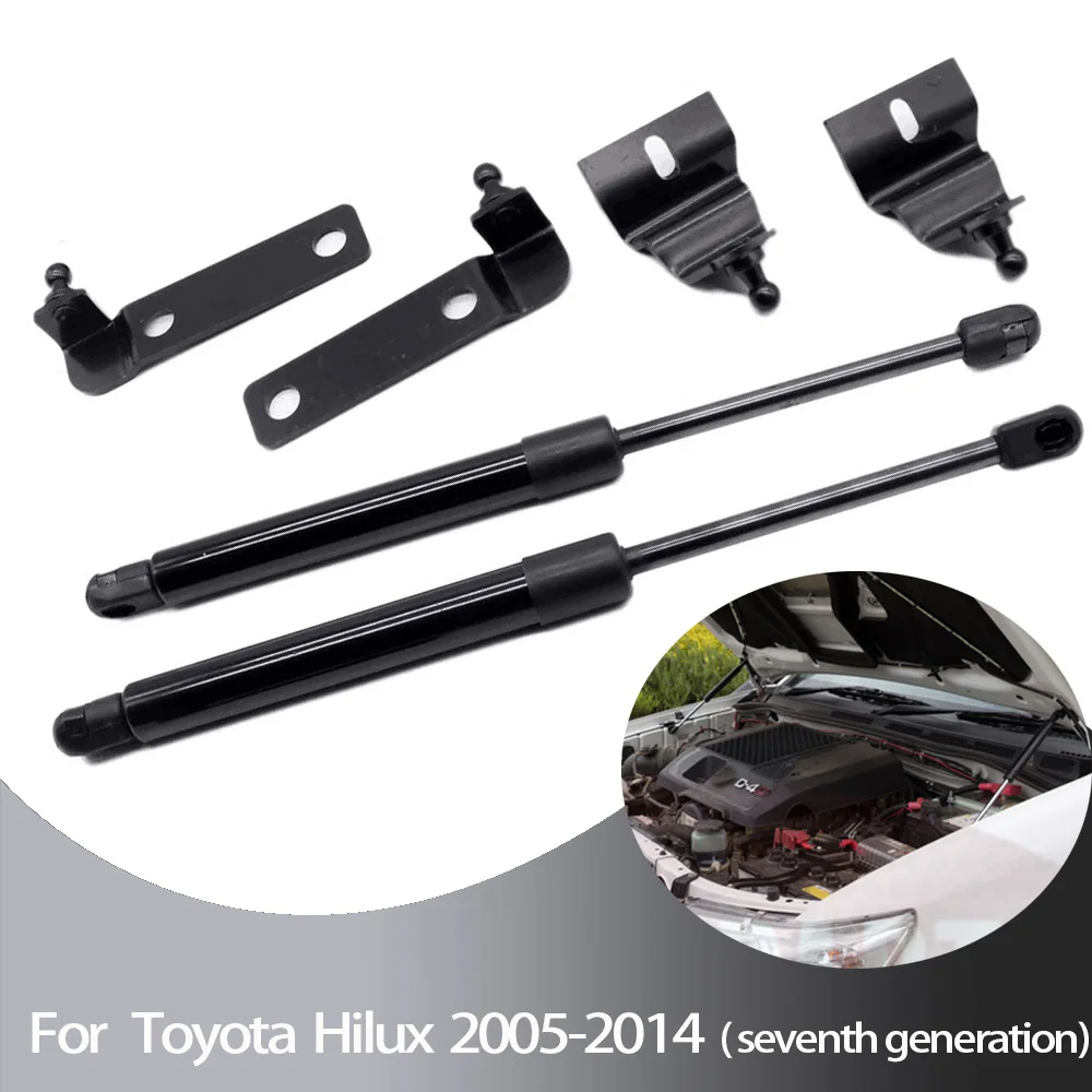 Для Toyota Hilux Vigo AN10 AN20 AN30 Pickup 2005 2014 2x крышка переднего капота автомобиля