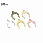 Оптовая продажа BoYuTe (100 шт.лот) металлический сплав 16*13 мм с отверстием 1 мм Подкова Подвески Аксессуары