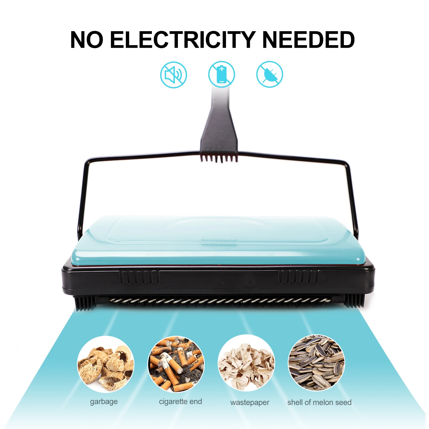 Cleanhome ковер этаж Sweeper Очиститель для Офис ковры подшерсток пыли записки Бумага