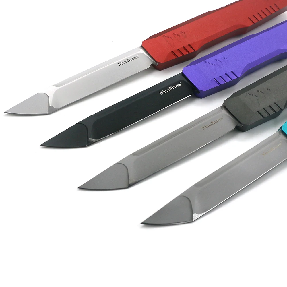 Охотничий Тактический нож Nimoknives &amp Fatdragon оригинальный дизайн карманный OTF лезвие