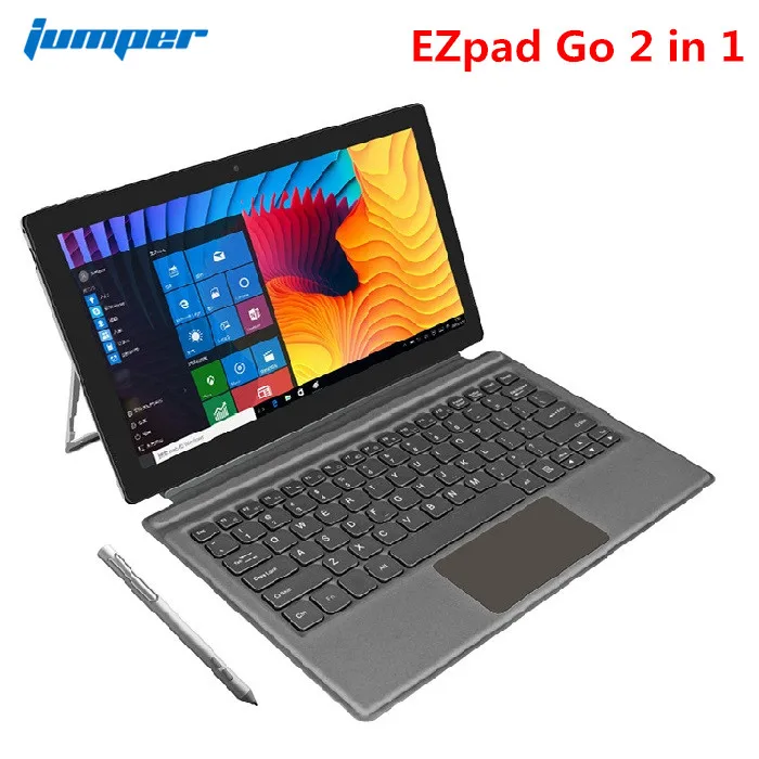 Jumper EZpad Go 2 в 1 планшетный ПК 11 6 дюймов Windows 10 Apollo Lake N3450 четырехъядерный ГГц 4 Гб RAM 128