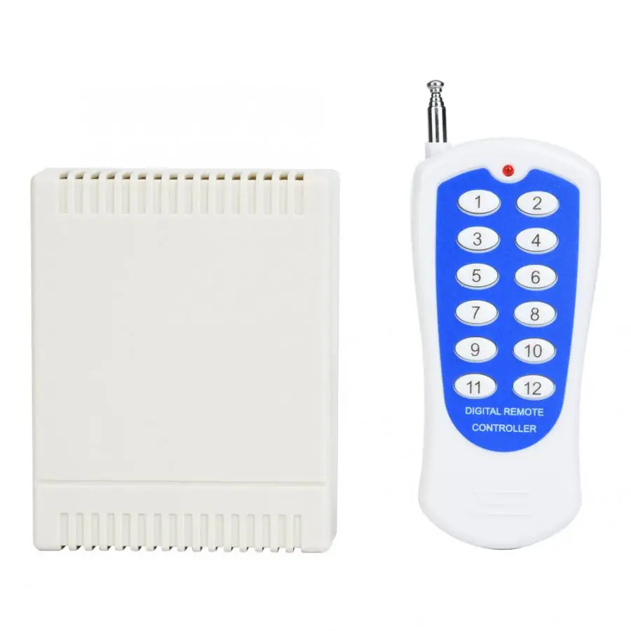12 каналов дистанционное управление реле беспроводной с приемником печатной