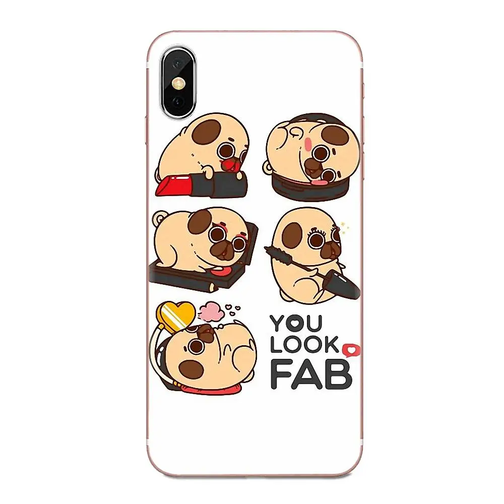 Супер милый роскошный качественный чехол для телефона Corgi Puglie Pug Motorola Moto G G2 G3 G4 G5 G6