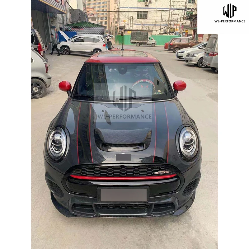 F56 высокое качество сухая карбоновая вытяжка двигателя вентиляционное отверстие