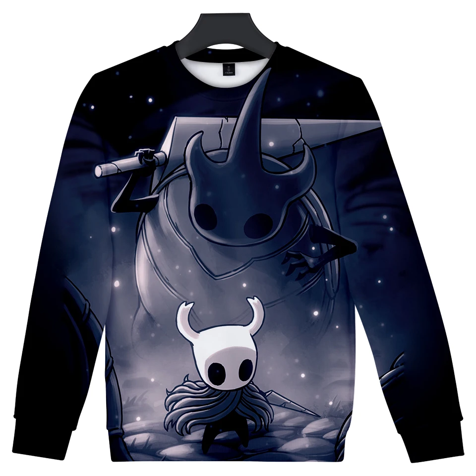

Hollow Knight 3D Print O-Neck Sweatshirt boy/girls Fashion Long Sleeve Sweatshirt Hot Sale Casual Streetwear men/womens clothes