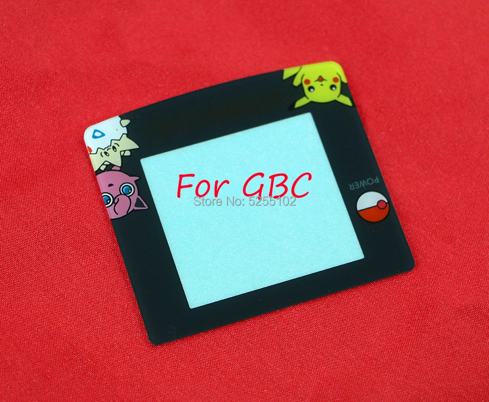 1 шт./лот Мультяшные пластмассовые протекторы для линз GameBoy цветной экран