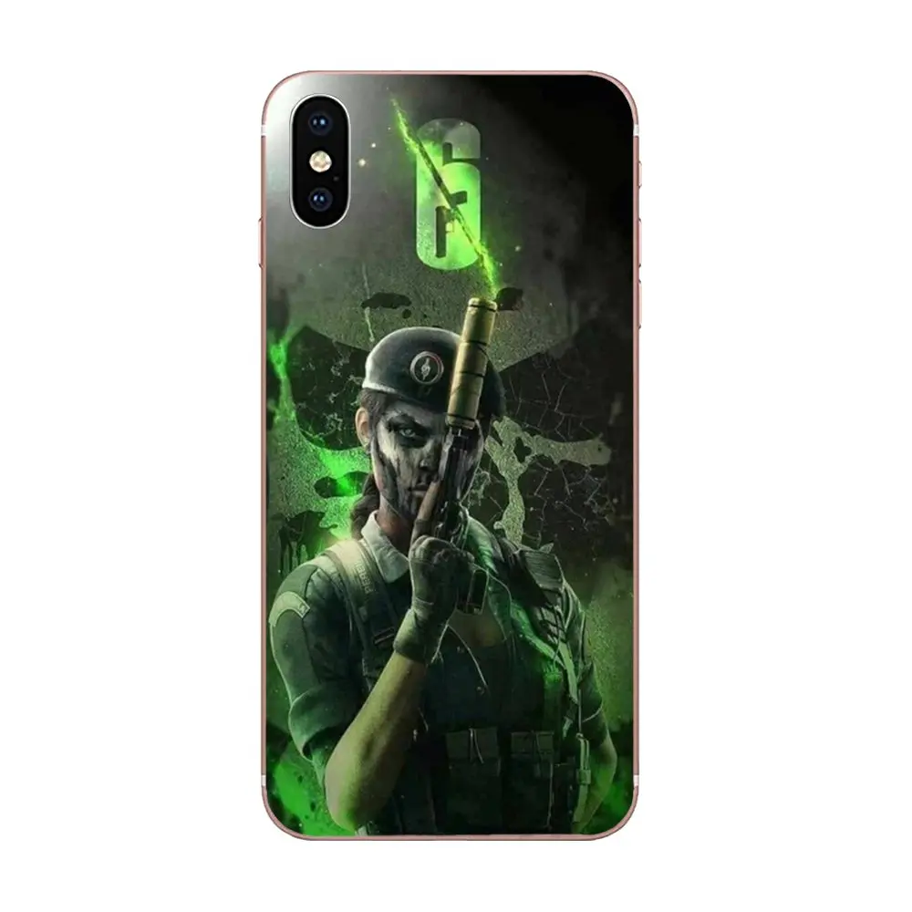 Мягкий чехол для мобильного телефона Rainbow Six Siege Xiaomi Redmi Mi 4 7A 9T K20 CC9 CC9e Note 7 9 Y3 SE Pro Prime