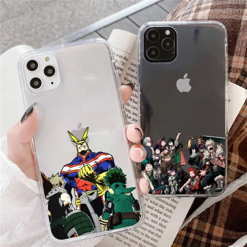 

My Hero Academia anime Phone Case For for iphone 12 Mini SE 2020 5 5S 6 6S Plus 7 8 Plus X XR XS 11 Pro Max Fundas Coque