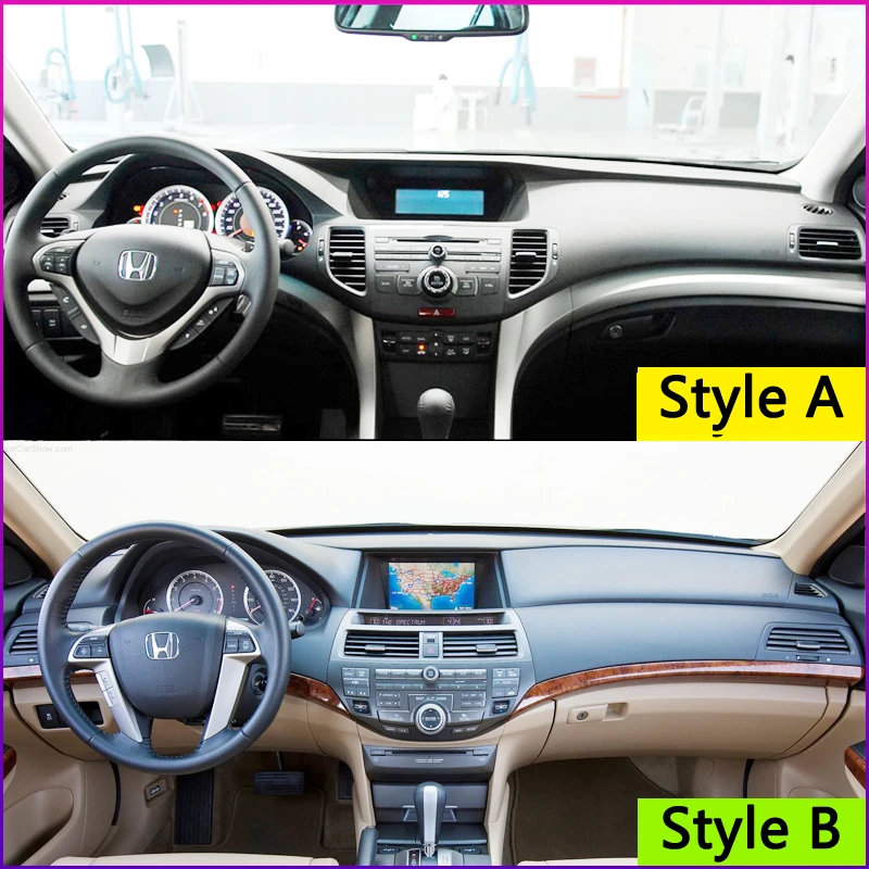 Защитная накладка на приборную панель для Honda Accord 8 2008 2009 2010 2011 2012 автомобильные