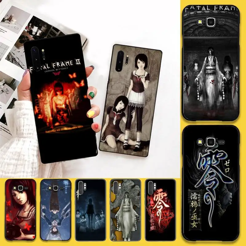Чехол для телефона CUTEWANAN Horror game Fatal Frame чехол Samsung Note 7 8 9 10 pro Galaxy J7 J8 J6 Plus 2018 Prime |