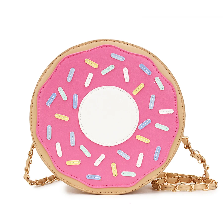 Милый персонализированный мини пончик уникальный дизайн сумка мессенджер через