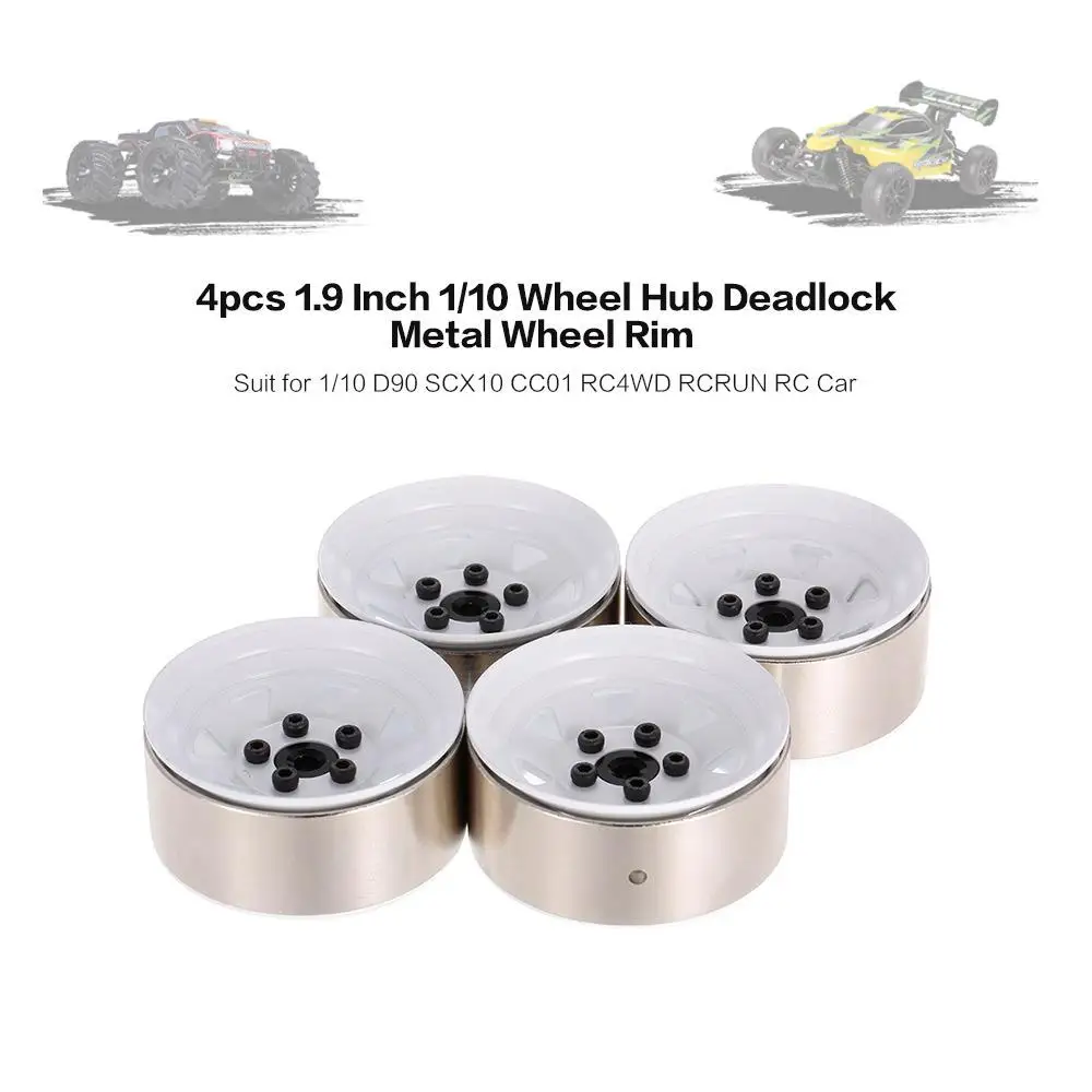 

Алюминиевый сплав 1/10, 1,9 дюйма, ступица автомобильного колеса для скалолазания, замок, металлический обод колеса, запасные части