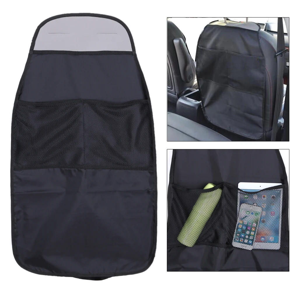 

Waterproof Universal Car Seat Back Scuff Dirt Protector Cover Baby Kid Anti-kick Mat Mud Pad Car Storage Bag Interior Products