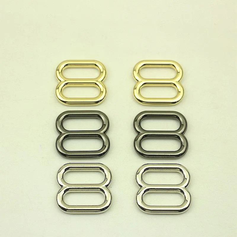 30pcs 20mm Metal Belt Buckles O D Ring 1inch Tri-Glide Bra Webbing Adjust Slider Buckle Bag Strap Garment Sewing Accessories
