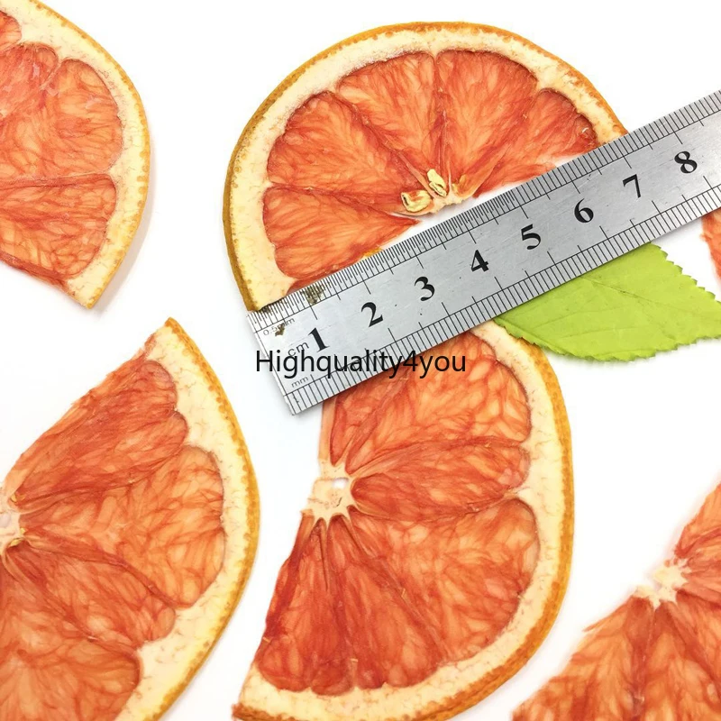 10 шт. сушеные прессованные ломтики грейпфрута фоторамка для ювелирных изделий