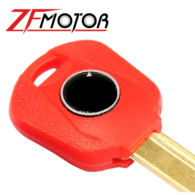 Черный/красный/синий мотоцикл пустой ключ Uncut Нож для Honda Steed VLX400 VLX 400 Steed400 КОНЬ |