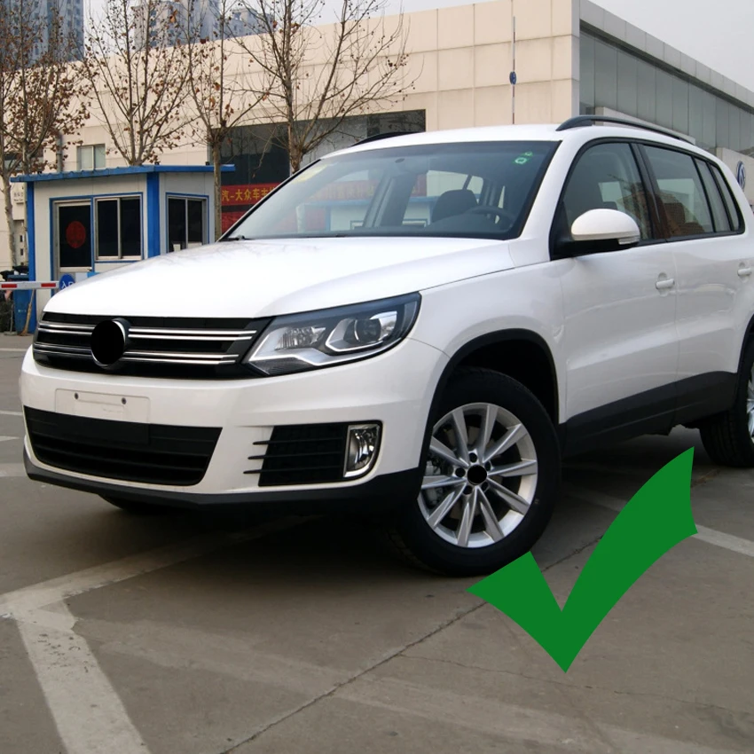 Спойлеры с боковым крылом заднего крыла для Volkswagen Tiguan MK1 2007-2016 наклейки отделка