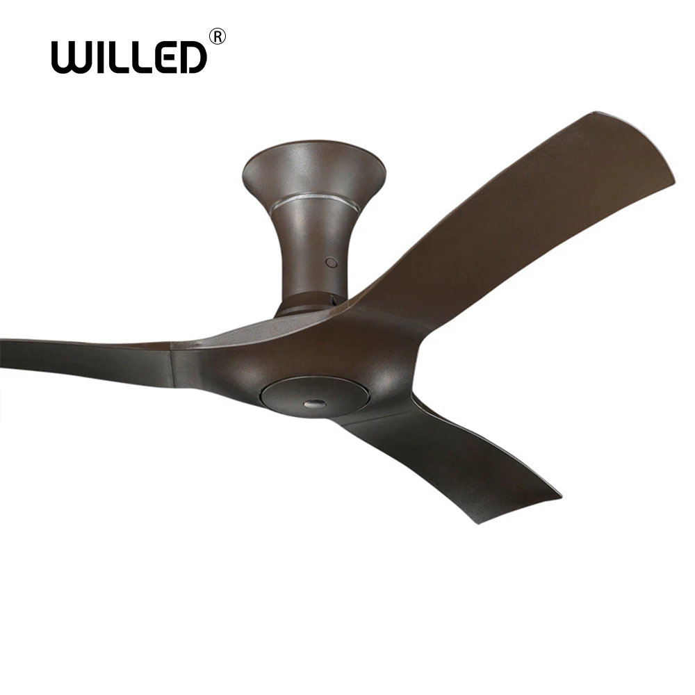 Потолочный вентилятор 54 дюйма с дистанционным управлением современный