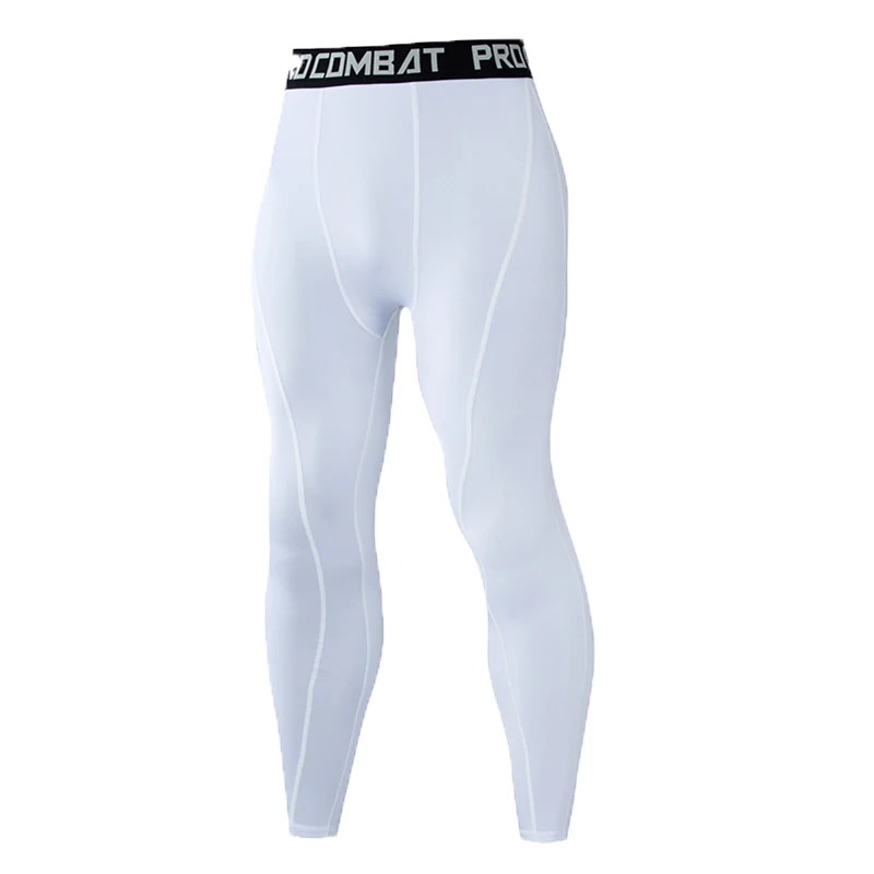

Men's Cycling And Running Training Color Pants Men's Gym Fitness Jogging Compression Speed Dry Breathable Sweat Tight Pants
