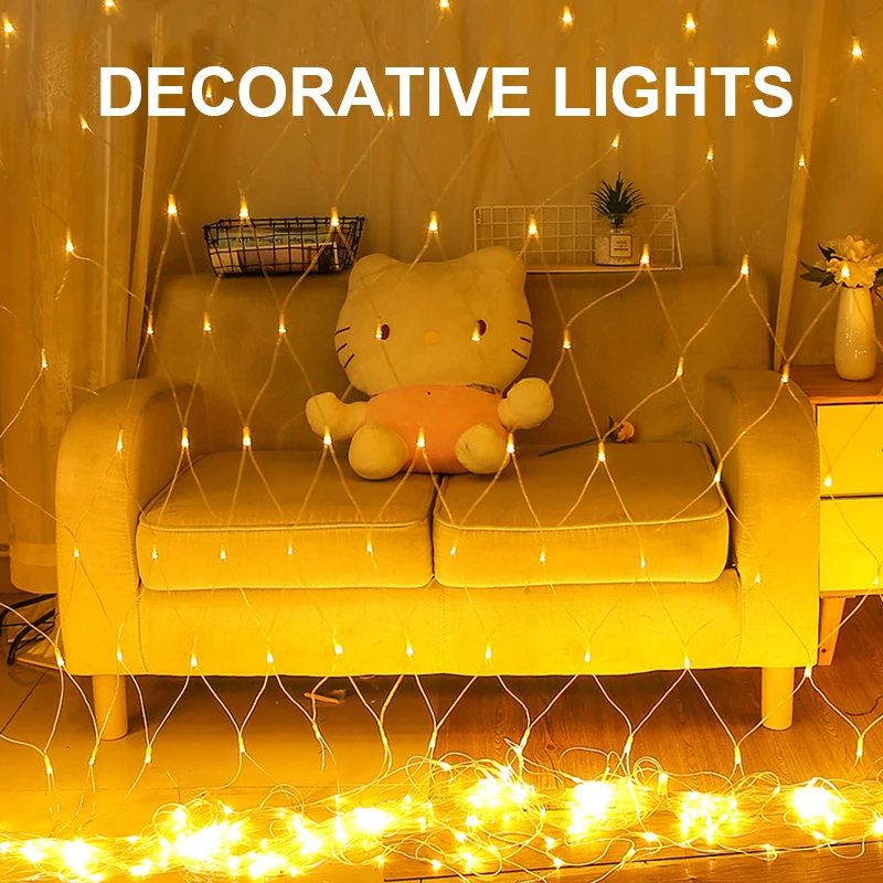 СВЕТОДИОДНАЯ Гирлянда занавеска 8 режимов 220 В|Светодиодная лента| |