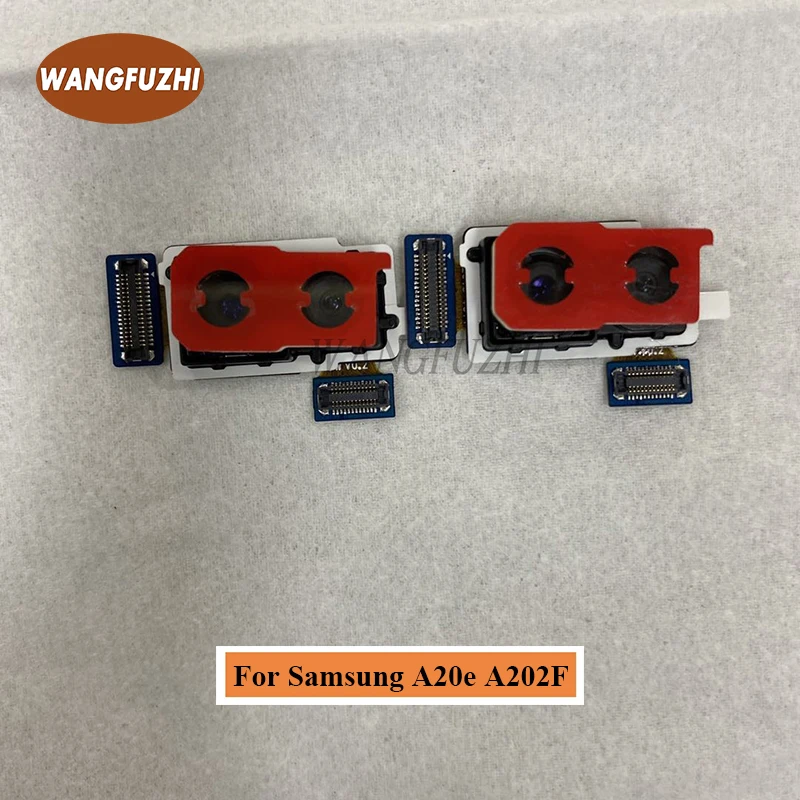 

WANGFUZHI Original Back Rear Camera Module For Samsung Galaxy A20e A202F Replacement Part With/Without Tools
