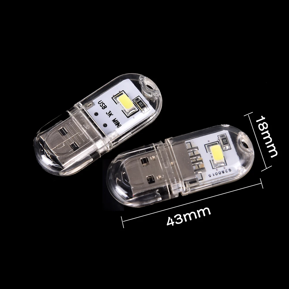 Мини-USB Светодиодная лампа для чтения носветильник светильник кемпинга с