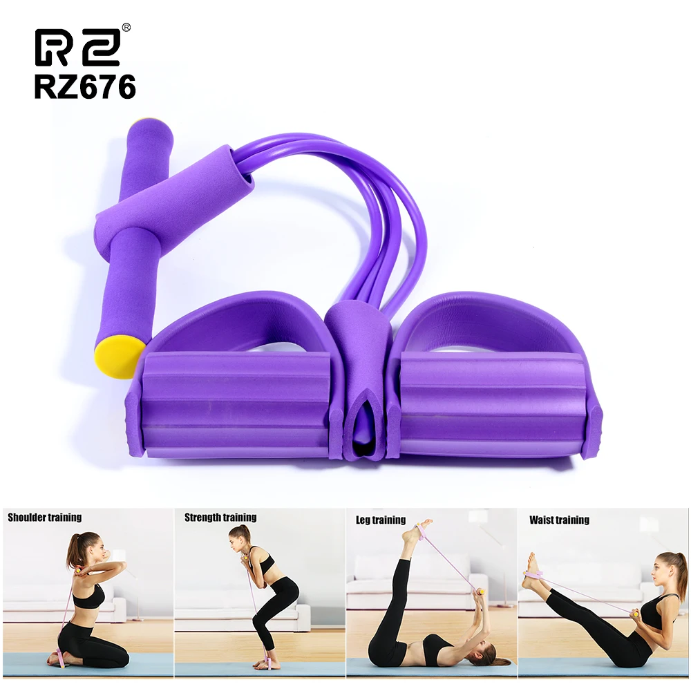

Fitness Resistanc Band Exerciser Rower Belly Resistance Elastic Pull Ropes Home Sport Training Elastic Bands For Gym Equipment