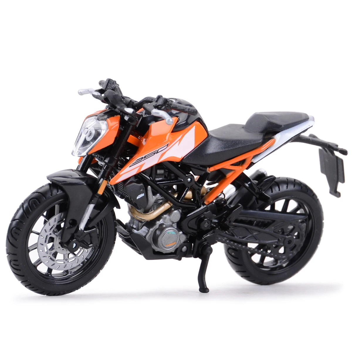 Bburago 1:18 KTM 250 Duke veh&iacute;culos fundidos a presi&oacute;n juguetes de modelos de motocicletas coleccionables-0