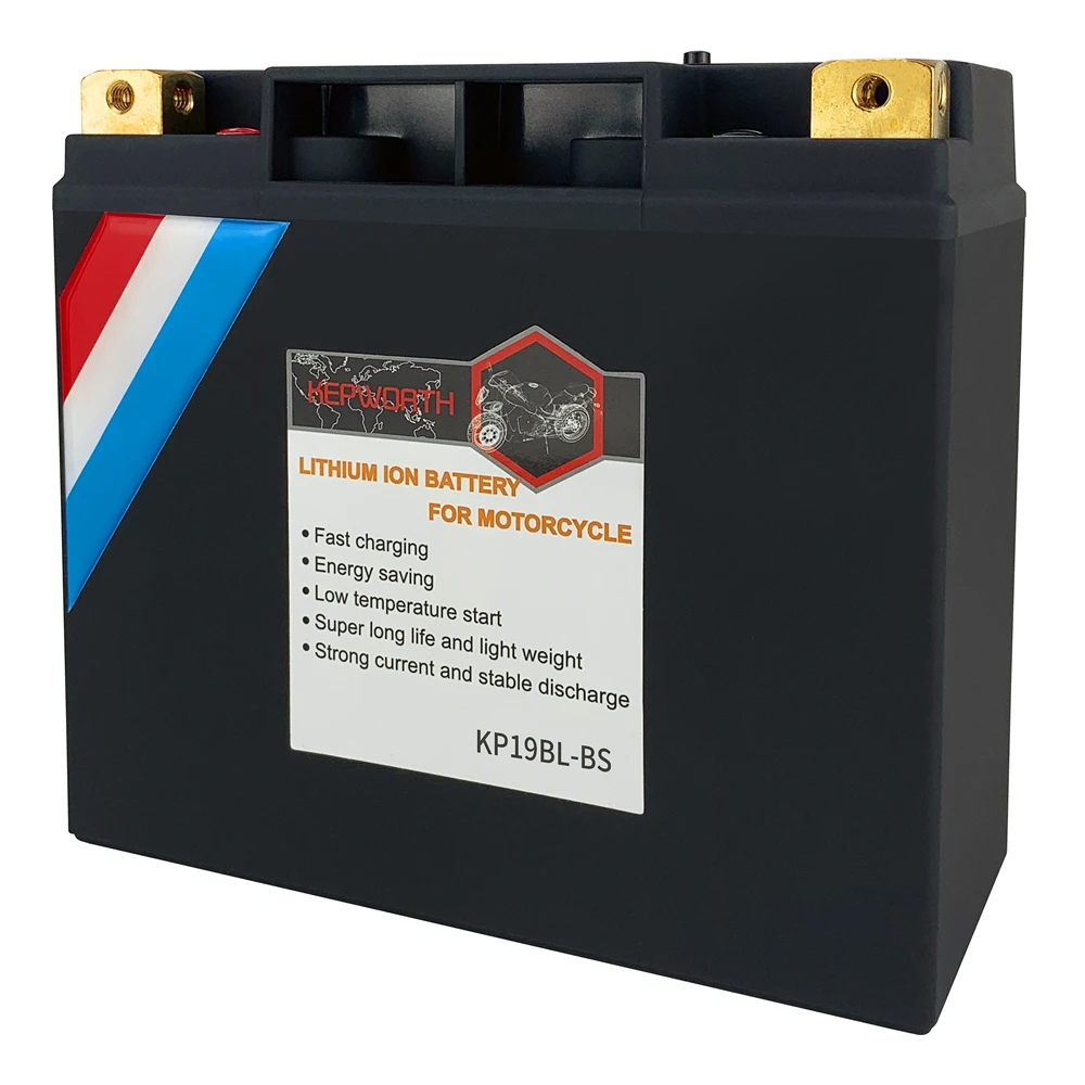 KP19BL BS LiFePO4 старт мотоцикла Батарея 12V 12Ah CCA 560A литий железо мотоцикл BMS 2000 циклов