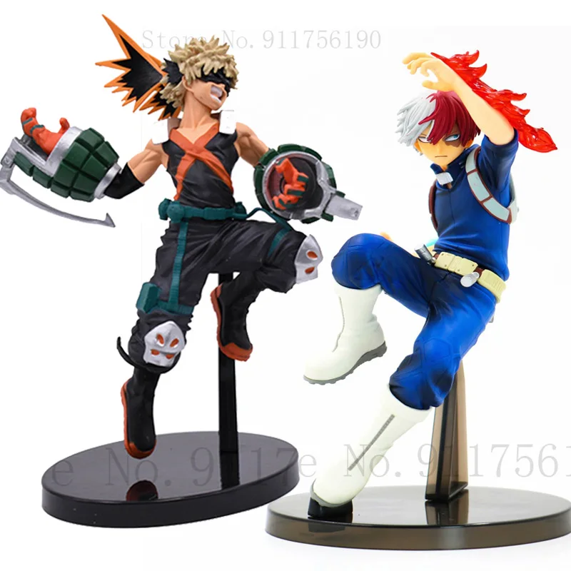 

Фигурка героя моя геройская Академия Bakugou Katsuki Midoriya Izuku Todoroki Shoto, фигурка героя из ПВХ, коллекционные игрушки, 19 см