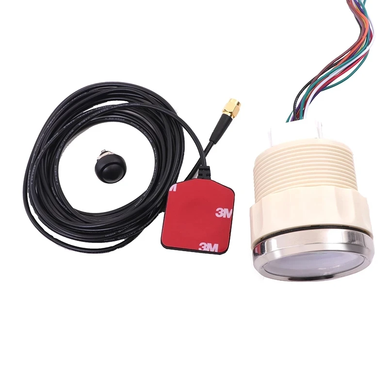 

52MM Car GPS Speedometer TFT Screen Digital GPS Speedometer Odometer Trip COG Voltmeter 9-32V with GPS Antenna