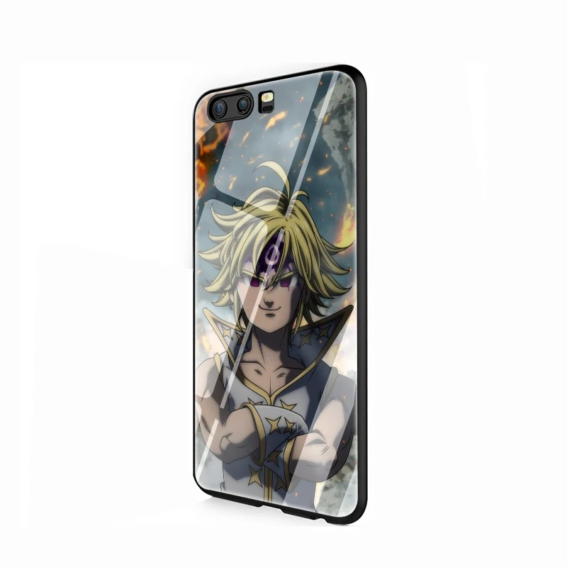G3 Телефон EWAU seven deadly sins из закаленного стекла чехол для Huawei P10 P20 P30 Lite Pro P Smart - Цвет: G3