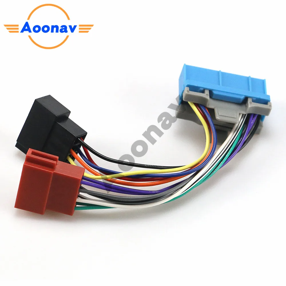 Aoonav 12-141 ISO радио жгут проводов адаптер Разъем для-BUICK 1995-2004 для-CADILLAC (выберите