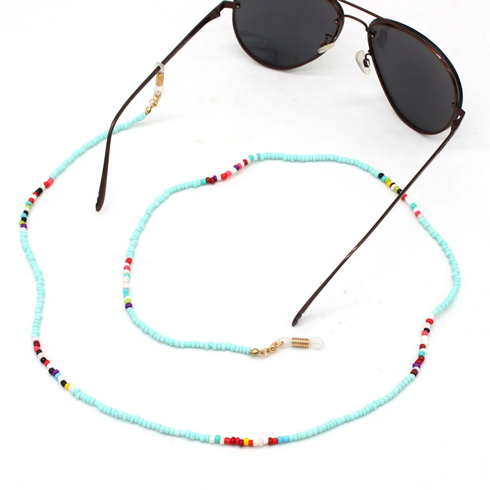 

Multicolor Sunglasses Beaded Eyeglass Chain Glasses Strap Eyewear Cord Women's Eyeglasses Accessories