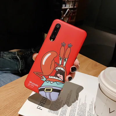 Starktni Фильм Действие Хлопушка доски чехол для телефона для iphone XR 11Pro Max 6 X XS MAX 6S 7 8 Plus Мягкий ТПУ задняя крышка чехол s - Цвет: Krabs